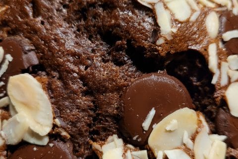 Cliquez pour zoomer ! Cake au chocolat et à la banane Thermomix par cflo68🐞