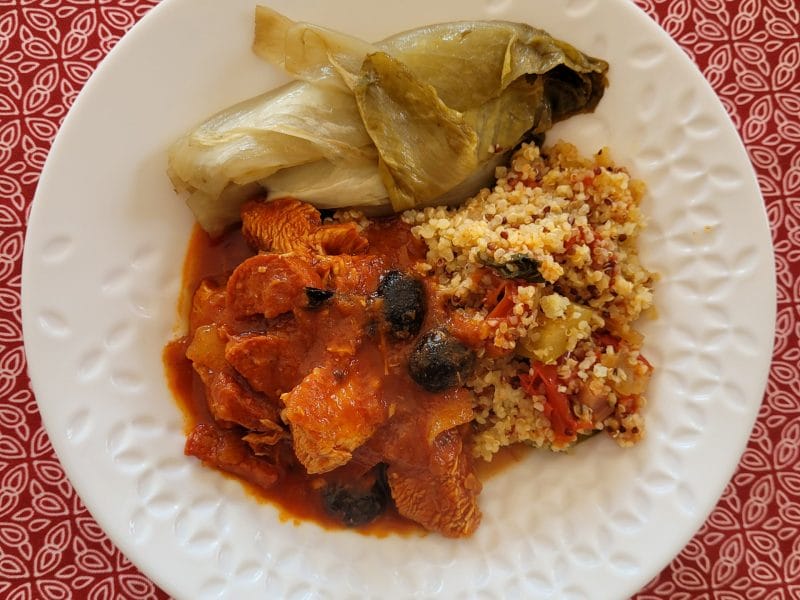 Cliquez pour zoomer ! Sauté de poulet au chorizo Thermomix par cflo68🐞