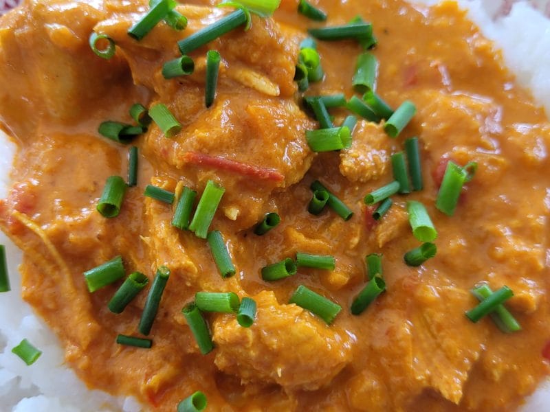 Cliquez pour zoomer ! Butter Chicken Thermomix par cflo68🐞
