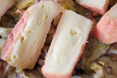 Cliquez pour zoomer ! Gratin de choux de Bruxelles au comté Thermomix par cflo68🐞