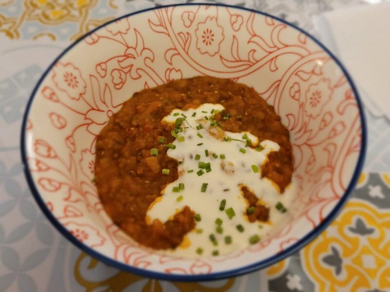 Cliquez pour zoomer ! Soupe de lentilles au chorizo Thermomix par cflo68🐞