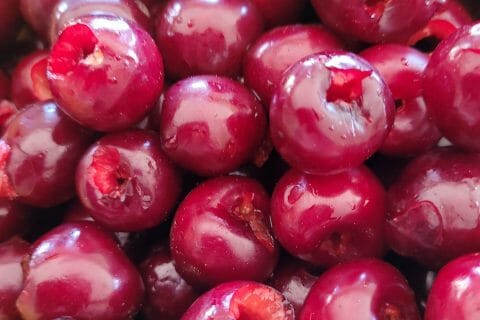 Cliquez pour zoomer ! Sorbet aux cerises Thermomix par cflo68🐞