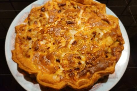 Cliquez pour zoomer ! Tarte à l’ail Thermomix par cflo68🐞