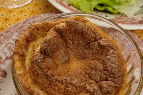 Cliquez pour zoomer ! Soufflé de courgettes au saumon fumé Thermomix par cflo68🐞