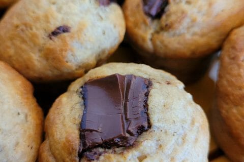 Cliquez pour zoomer ! Muffins à la banane Thermomix par cflo68🐞