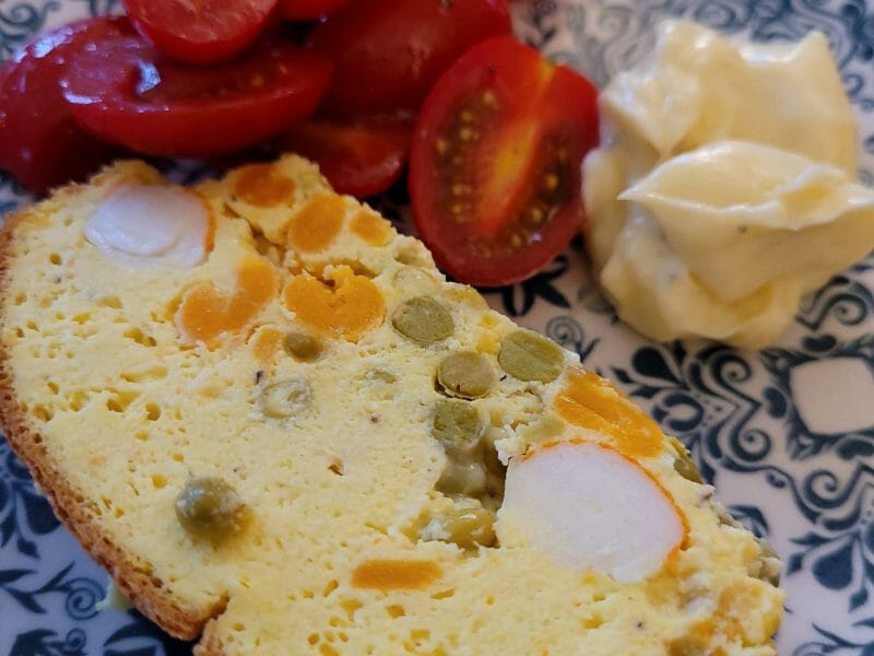 Cliquez pour zoomer ! Terrine de macédoine et surimi Thermomix par cflo68🐞