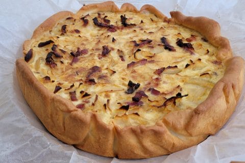 Cliquez pour zoomer ! Zwiebelkuchen – gâteau aux oignons Thermomix par cflo68🐞