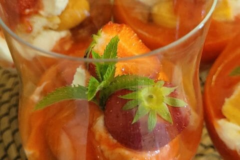 Cliquez pour zoomer ! Tiramisu aux fraises en verrines Thermomix par cflo68🐞