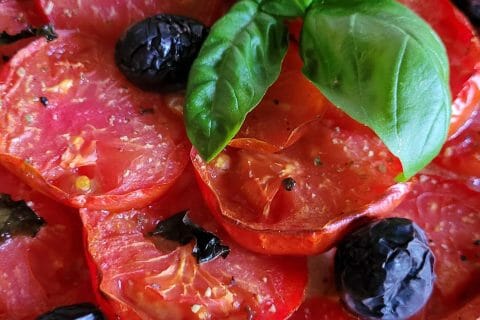 Cliquez pour zoomer ! Tarte tomates et amandes Thermomix par cflo68🐞