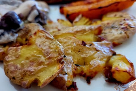 Cliquez pour zoomer ! Smashed potatoes Thermomix par cflo68🐞