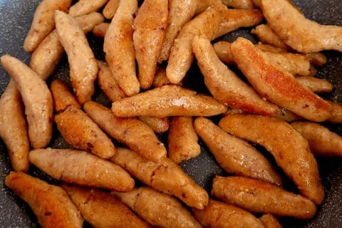 Cliquez pour zoomer ! Capunsei au beurre de sauge – Gnocchi de pain Thermomix par cflo68🐞