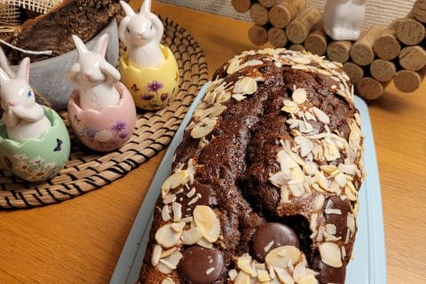 Cliquez pour zoomer ! Cake au chocolat et à la banane Thermomix par cflo68🐞