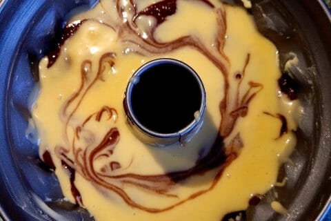 Cliquez pour zoomer ! Marbré au chocolat Thermomix par cflo68🐞
