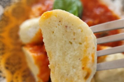 Cliquez pour zoomer ! Boulettes de ricotta sauce tomate Thermomix par cflo68🐞