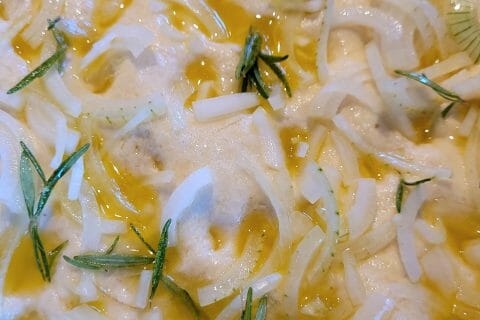 Cliquez pour zoomer ! Focaccia aux oignons Thermomix par cflo68🐞