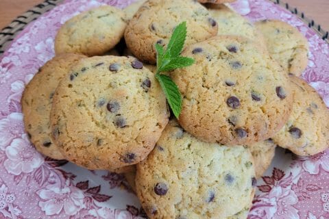 Cliquez pour zoomer ! Cookies menthe choco Thermomix par cflo68🐞