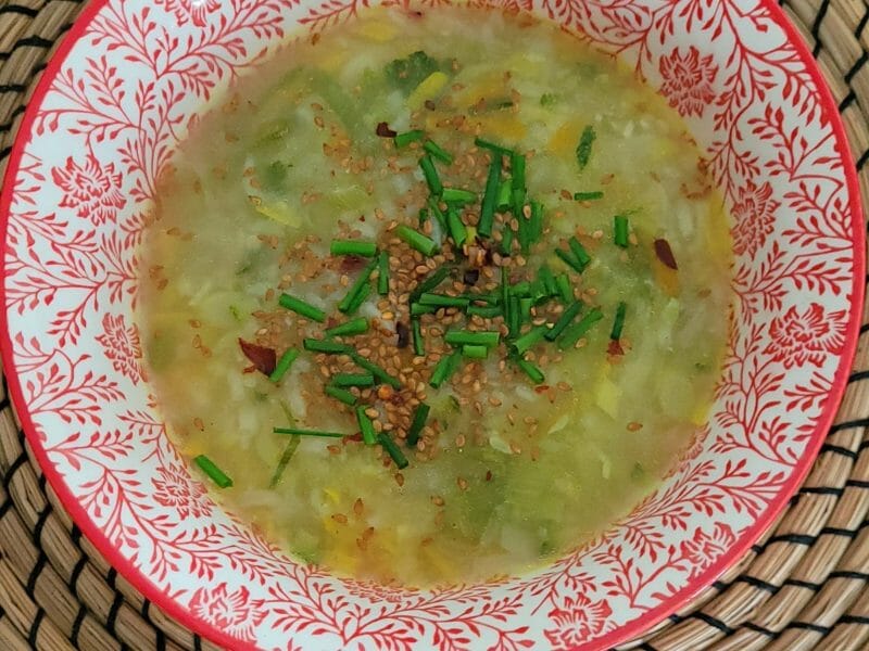 Cliquez pour zoomer ! Soupe de poireaux Ă  la ciboulette Thermomix par cflo68đ