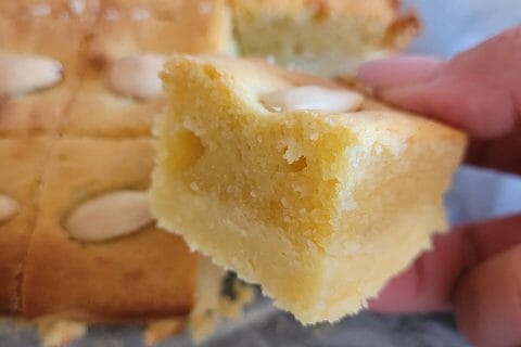 Cliquez pour zoomer ! Carrés aux amandes Thermomix par cflo68🐞