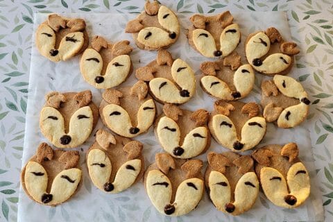 Cliquez pour zoomer ! Sablés rennes de Noël Thermomix par cflo68🐞