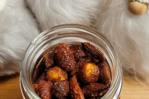 Cliquez pour zoomer ! Amandes grillées à la cannelle et au miel Thermomix par cflo68🐞