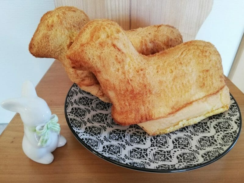 Cliquez pour zoomer ! Lamala (agneau de Pâques) Thermomix par cflo68🐞