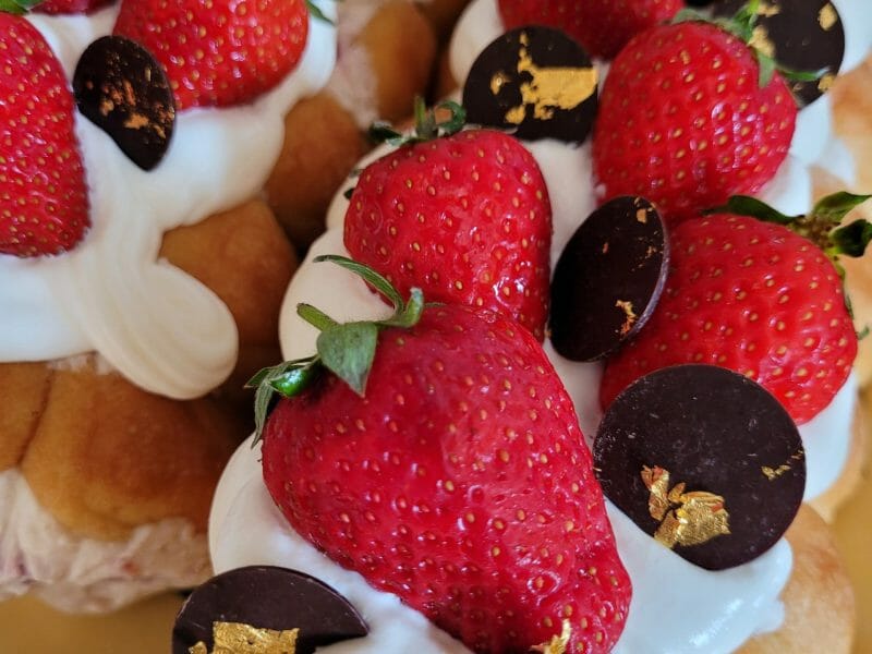 Cliquez pour zoomer ! Tiramisu aux fraises en verrines Thermomix par cflo68🐞