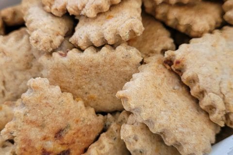Cliquez pour zoomer ! Canistrelli salés à la châtaigne et aux herbes Thermomix par cflo68🐞