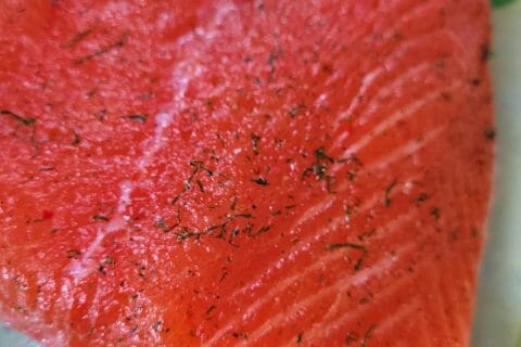 Cliquez pour zoomer ! Saumon gravlax Thermomix par cflo68🐞