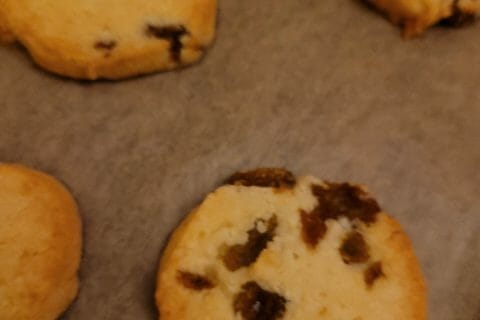 Cliquez pour zoomer ! Sablés aux raisins secs et au rhum Thermomix par cflo68🐞