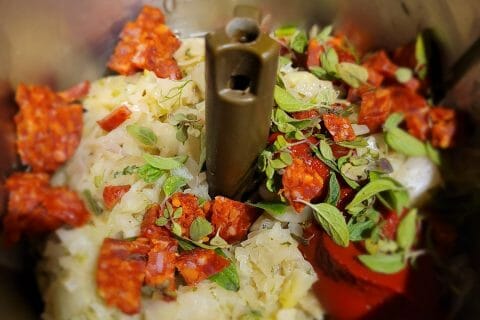 Cliquez pour zoomer ! Fondue de fenouil au chorizo Thermomix par cflo68🐞