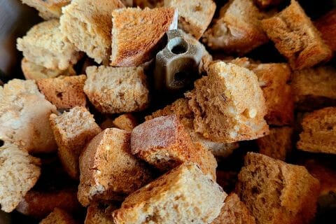 Cliquez pour zoomer ! Capunsei au beurre de sauge – Gnocchi de pain Thermomix par cflo68🐞