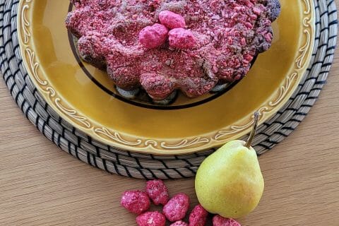 Cliquez pour zoomer ! Gateau lyonnais aux poires et pralines roses Thermomix par cflo68🐞