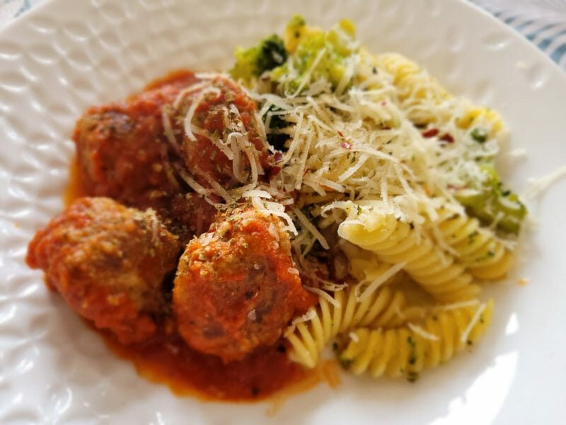 Cliquez pour zoomer ! Boulettes de viande à la sauce tomate Thermomix par cflo68🐞