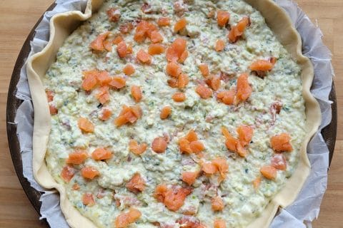 Cliquez pour zoomer ! Tarte courgettes et ricotta Thermomix par cflo68🐞