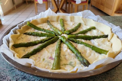 Cliquez pour zoomer ! Tarte asperges et ricotta Thermomix par cflo68🐞