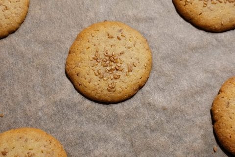 Cliquez pour zoomer ! Biscuits au sésame Thermomix par cflo68🐞