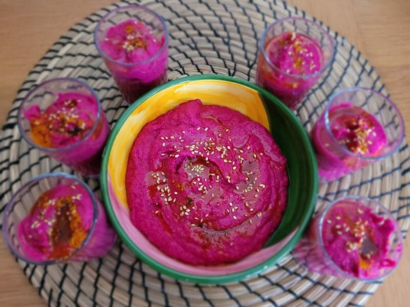 Cliquez pour zoomer ! Houmous de betterave Thermomix par cflo68🐞