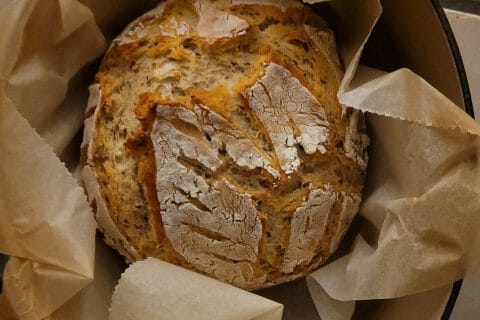 Cliquez pour zoomer ! Pain Cocotte Thermomix par cflo68🐞