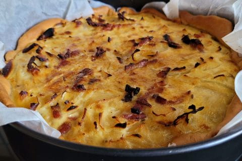 Cliquez pour zoomer ! Zwiebelkuchen – gâteau aux oignons Thermomix par cflo68🐞
