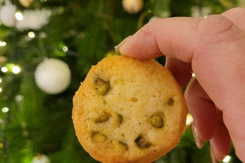 Cliquez pour zoomer ! Biscuits à la cardamome et aux pistaches Thermomix par cflo68🐞