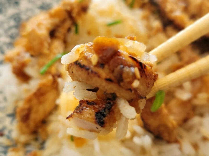 Cliquez pour zoomer ! Dwaeji Bulgogi – Porc épicé à la coréenne Thermomix par cflo68🐞