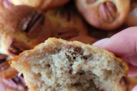 Cliquez pour zoomer ! Banana bread aux noix de pécan Thermomix par cflo68🐞