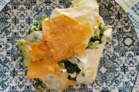 Cliquez pour zoomer ! Spirales feuilletées épinards et feta Thermomix par cflo68🐞