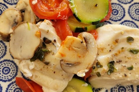 Cliquez pour zoomer ! Filets de merlan à la tomate Thermomix par cflo68🐞