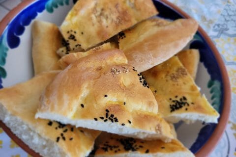 Cliquez pour zoomer ! Pain turc (pain pide) Thermomix par cflo68🐞