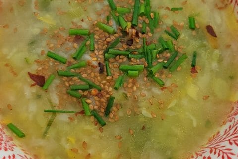 Cliquez pour zoomer ! Soupe de poireaux Ă  la ciboulette Thermomix par cflo68đ