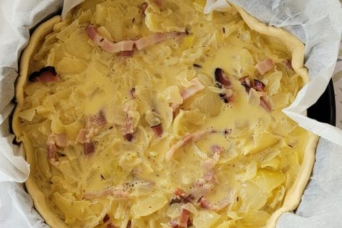 Cliquez pour zoomer ! Zwiebelkuchen – gâteau aux oignons Thermomix par cflo68🐞