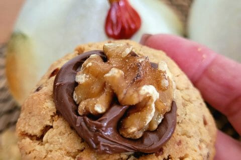 Cliquez pour zoomer ! Cookies amandes et noix Thermomix par cflo68🐞