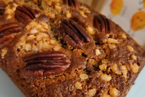Cliquez pour zoomer ! Banana bread aux noix de pécan Thermomix par cflo68🐞