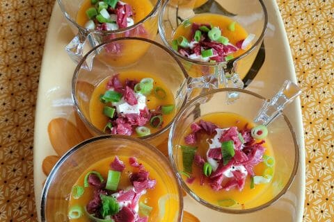Cliquez pour zoomer ! Velouté de butternut et panais à la fourme d’Ambert Thermomix par cflo68🐞